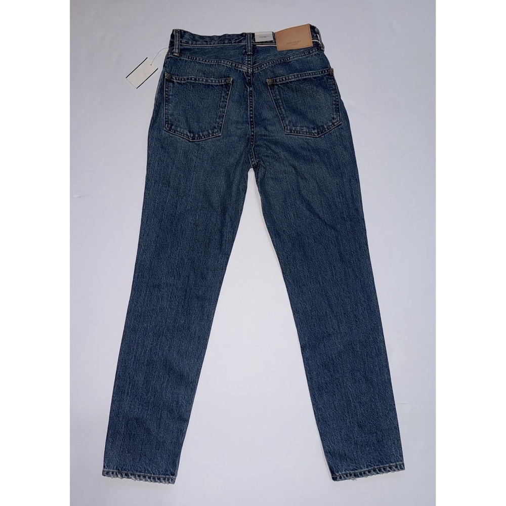 NWT Moussy Vintage Women's Button Boy Skinny Denim Jeans 25 Light Blue Japan